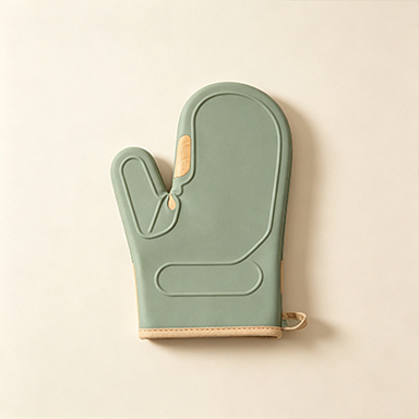 Silicone Oven Mitt | HeatResistant NonSlip Kitchen Oven Glove